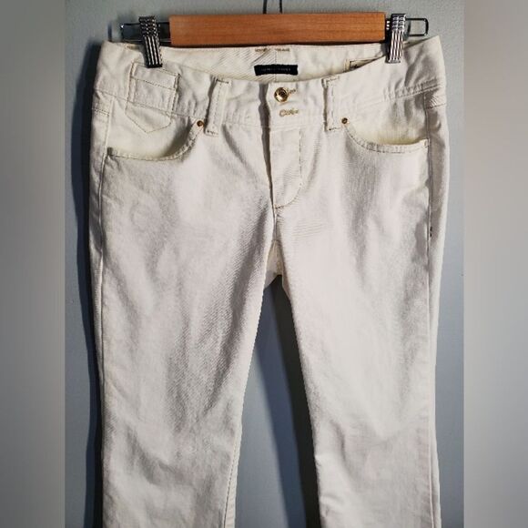 Tommy Hilfiger Jeans Women's Size 2 White American FREEDOM MODERN RISE B… - Picture 2 of 16